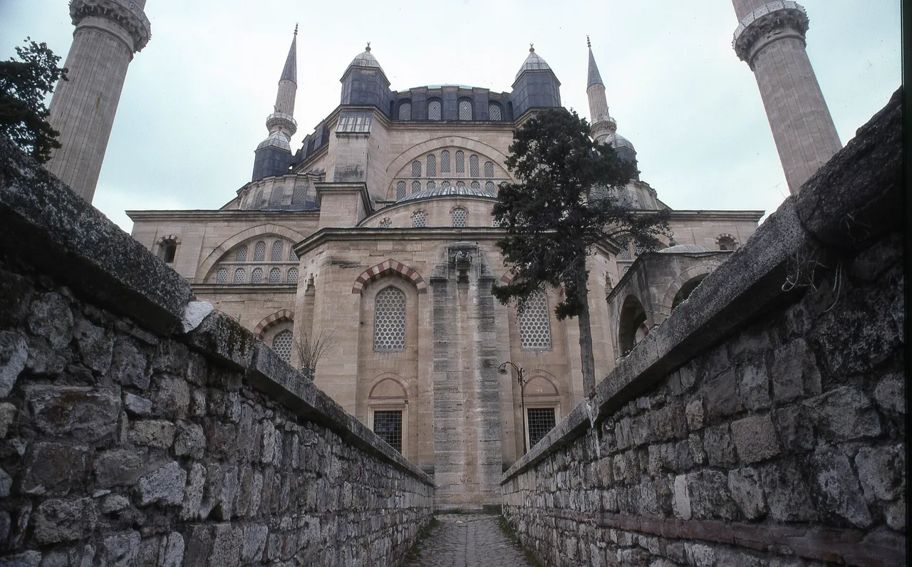 Selimiye Camii, güney cephesi